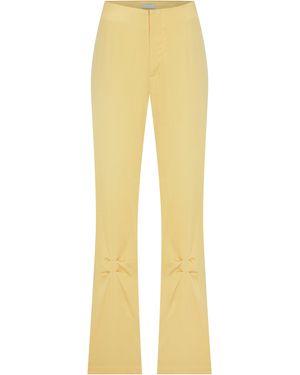 Cansu Xi Hestia Trousers - Yellow