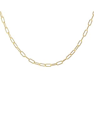 Kris Nations Thick Drawn Cable Chain Necklace - Metallic