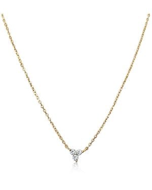 Mickey's Girl Single Lotus Waterproof Necklace - Metallic