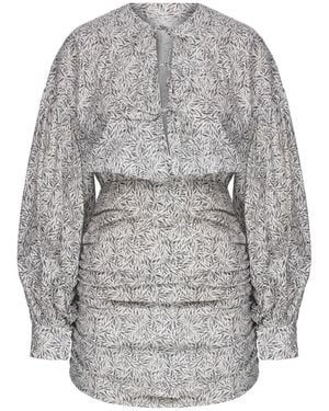 NAZLI CEREN Carlotte Dress - Gray