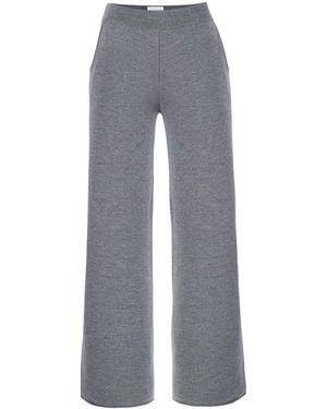 SALANIDA Bene 100% Merino Wide Pants Light - Gray