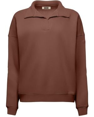 Ocio Leisurewear Neutrals Polo Crew - Brown