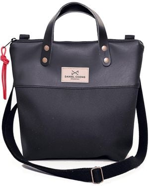 Daniel Chong Mini Crossbody Bag With Handles - Black
