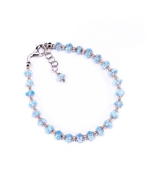 Mineralgems•Studio Topaz Bracelet - Blue