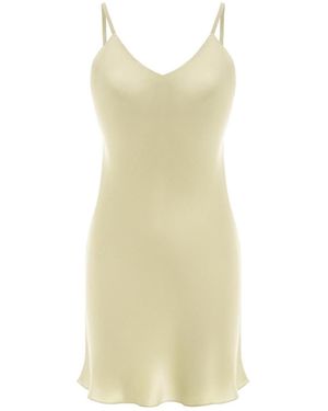 Serotoninn Mini Slipdress - Yellow