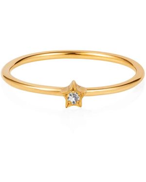 Lee Renee Tiny Star Ring - Metallic