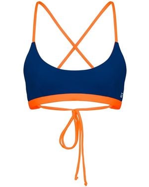 Sūndar Swim The Matanza Bikini Top - Blue