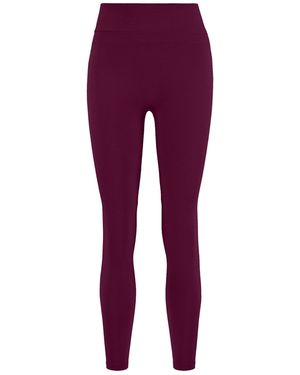 Yes Flâneuse Melissa Ruffles Edition Silky Soft Leggings Plum Caspia - Purple