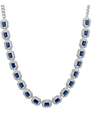 LÁTELITA London Whistledown Sapphire Gemstone Necklace - Blue