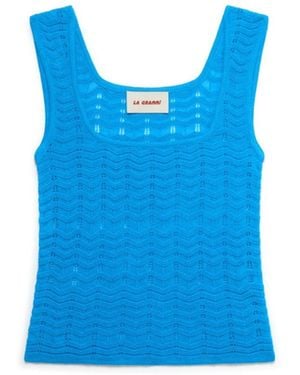 La Granni Marsito Top - Blue