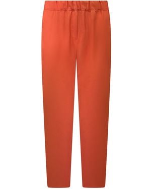 Perlavera Nora Pull On Pant Without Pocket - Red