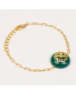 Lila Rasa Melange Bracelet Onyx - Metallic
