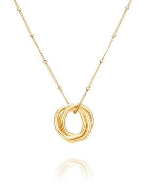 Coco & Kinney Anna Belle Pendant - Metallic
