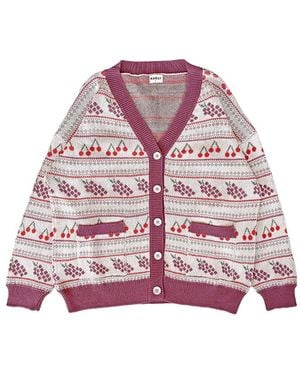 Mabli Neutrals Mio Cardigan - Pink