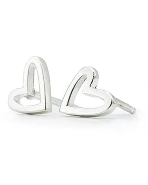 LITZI Love Earrings - White