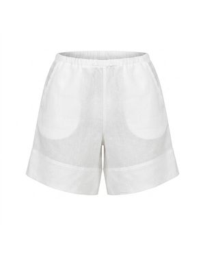 ELOI Itasca Relaxed Shorts - White