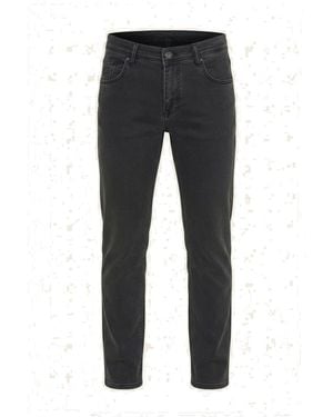 Ron Tomson Super Soft 5-Pocket Style Trousers - Black