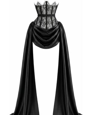 La Musa Baccara Skirt - Black