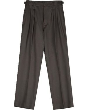 Elune Mode Wool Pants _ Ash - Gray