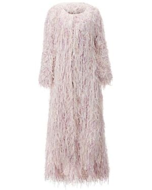 RUE AGTHONIS Crayon Coat - Pink