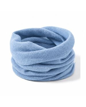 My Little Nature Cashmere Bandana Scarf – Sky - Blue