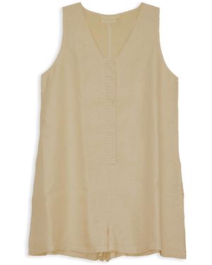 REISTOR Neutrals Romp & Play Romper - Natural