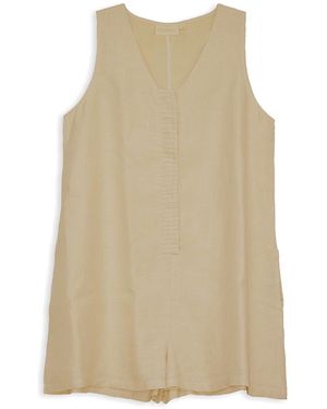 REISTOR Neutrals Romp & Play Romper - Natural
