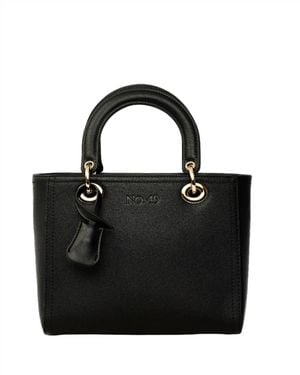 No.49 Handbags Chancy Satchel & Shoulder Bag - Black