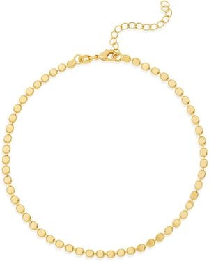 SHYMI Thin Dot Anklet - Metallic