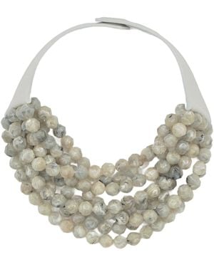 Fairchild Baldwin Bella Tortoise Necklace - Gray