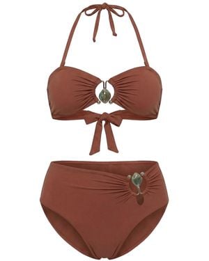 Aulala Paris The Echo Stone – Amber - Brown