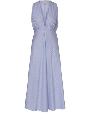 NAZLI CEREN Jain Tie Back Dress - Purple