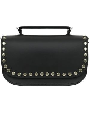 Zatchels Aura Handmade Leather Bag - Black