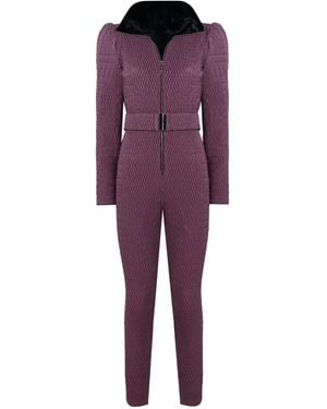 Nur Karaata Sankt Moritz Skisuit - Purple