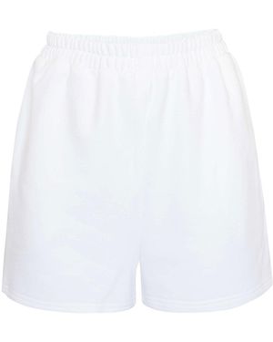 2KStyle Darya Cotton-Jersey Shorts - White