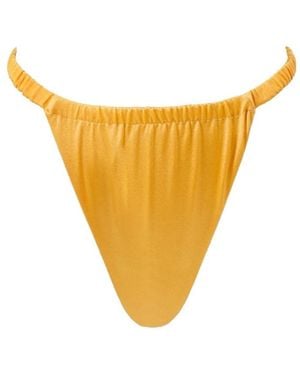 Decolet the label Sofia Bikini Bottoms - Yellow