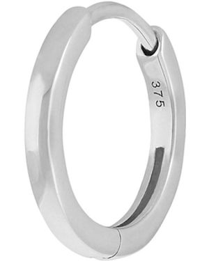 Zohreh Medium Hoop Earring 9K - Metallic
