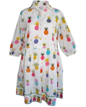 Mary Marshmallow Frannie Dress Short - Blue