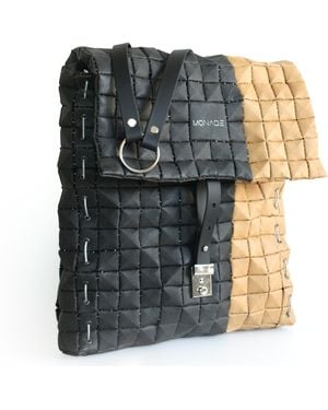 Monade Backpack Regular & Dune - Black