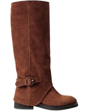 Blankens The Michelle Chocolate Suede - Brown