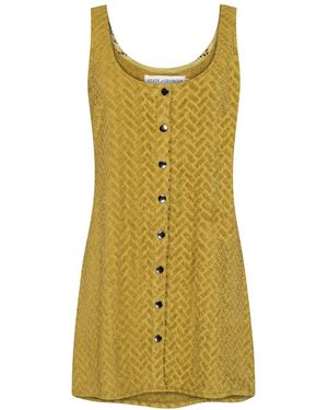 STATE OF GEORGIA Terringbone Singlet Dress Pear - Green