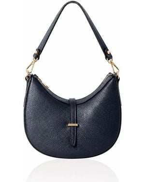 Betsy & Floss Pienza Crescent Bag -With Two Straps - Blue