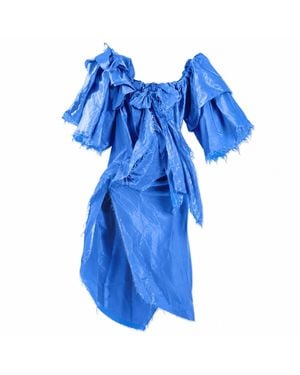 Miro Misljen Tulip Dress - Blue