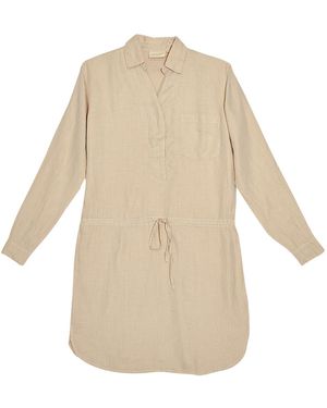 REISTOR Neutrals Meet Me By The Cliff Dress - Natural
