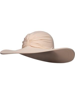 Kalani Sunwear Neutrals Bahamas Uv Sun Hat Nude - Black