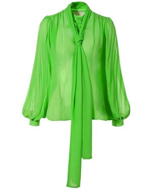 AGGI by HALEWSKI Linda Flash Blouse - Green