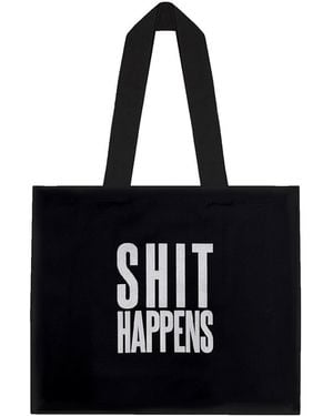 Other Shit Happens Tote Bag - Black
