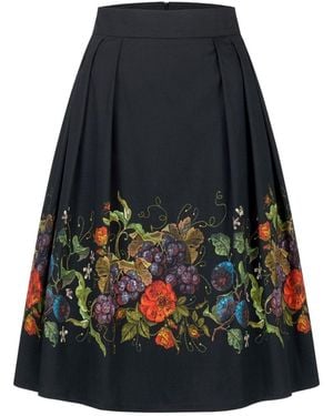 Marianna Déri Wild Vine Skirt - Blue