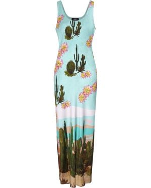 Jessica Russell Flint Scoop Neck Maxi Dress Desert Drift - Green