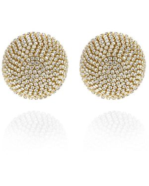 Saule Label Gaia Glam Midi Earrings - Metallic